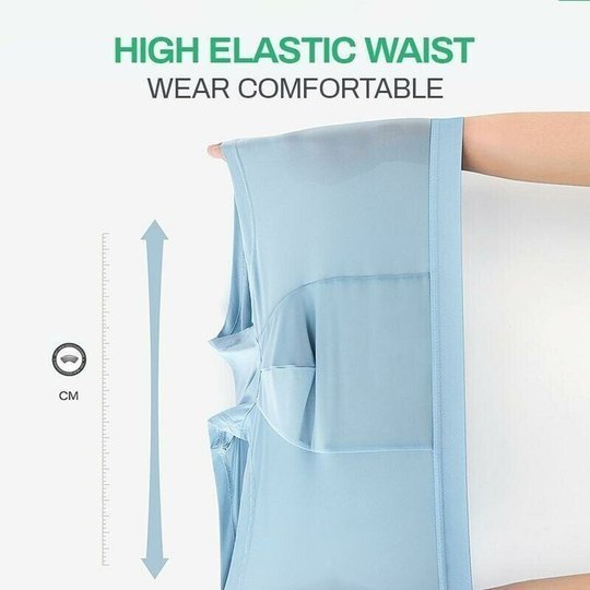 Männliche atmungsaktive Unterhose aus Eisseide