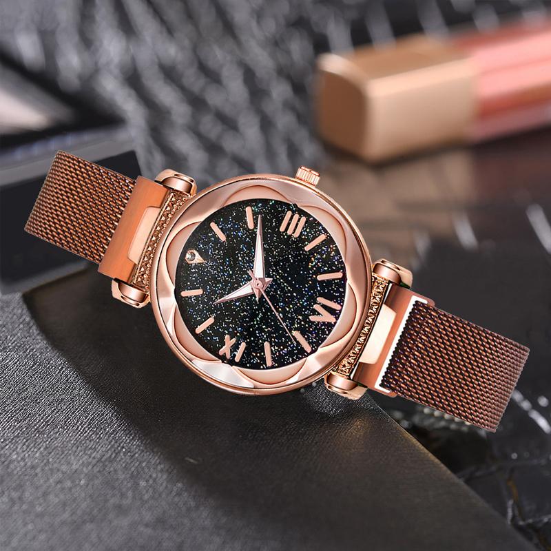 Nettjade™Sternenhimmel Armbanduhr, Quarzuhr