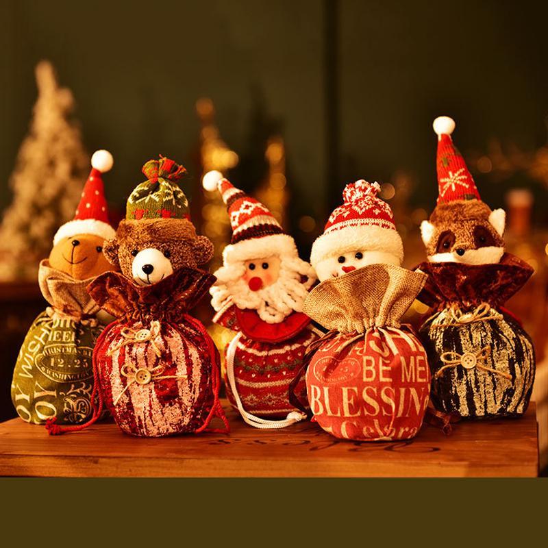 🎄Vorweihnachtsaktion🎅Wiederverwendbar Geschenktüten Weihnachten