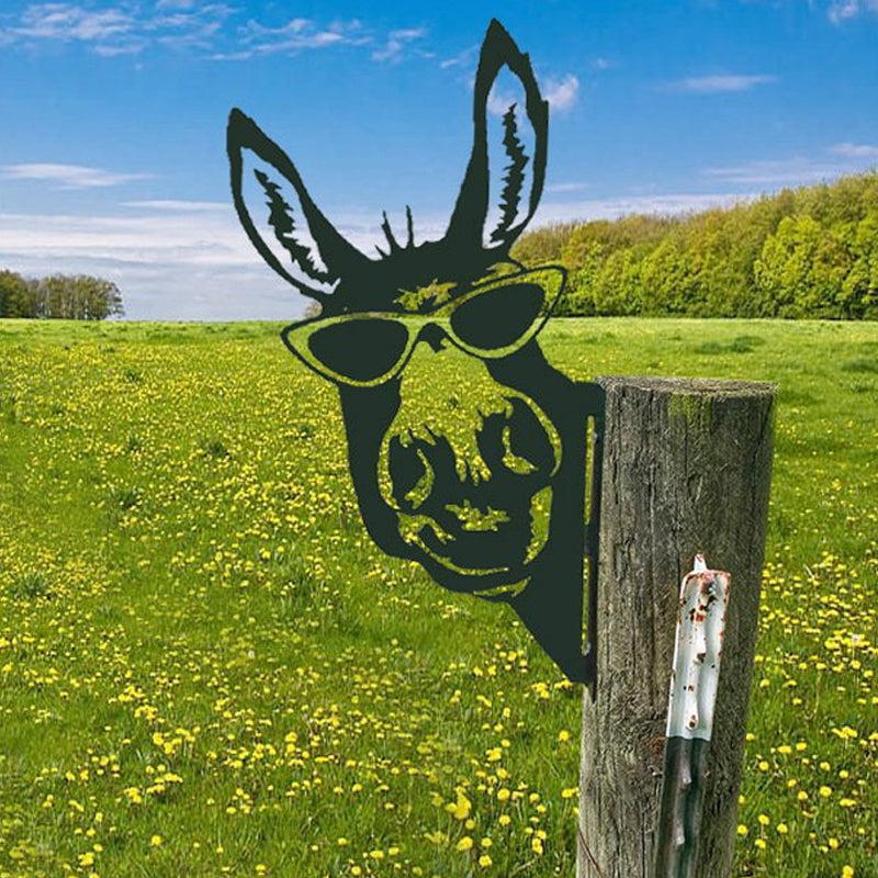 Bauerhof Metall Kunst Außendekoration