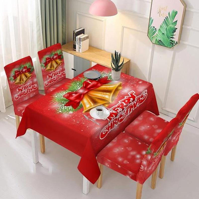 Nettjade™  (🎅Vorzeitiger Weihnachtsverkauf - Sparen Sie 50% RABATT🎅) Weihnachten Tischdecke Stuhlbezug Dekoration