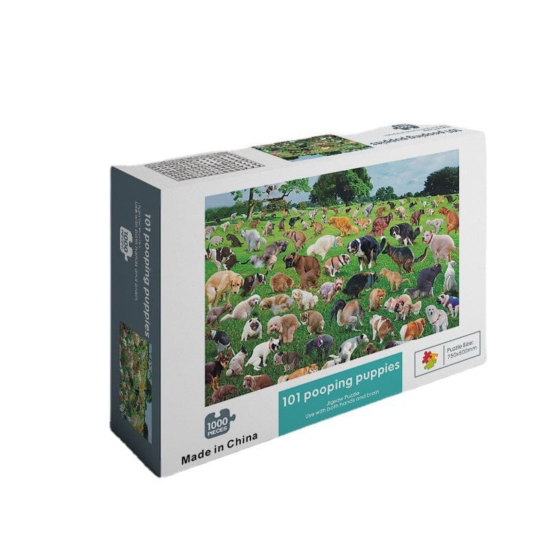 Poop-Hunde Puzzle 1000 Stück