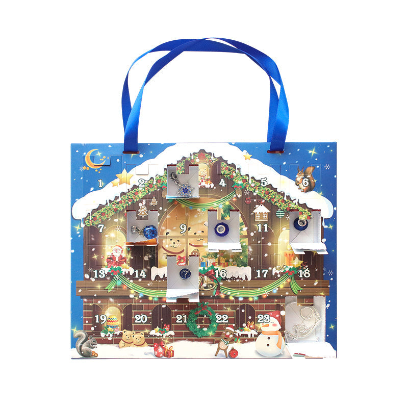 24 Tage Countdown-Kalender DIY Weihnachten Adventskalender Armbänder Set