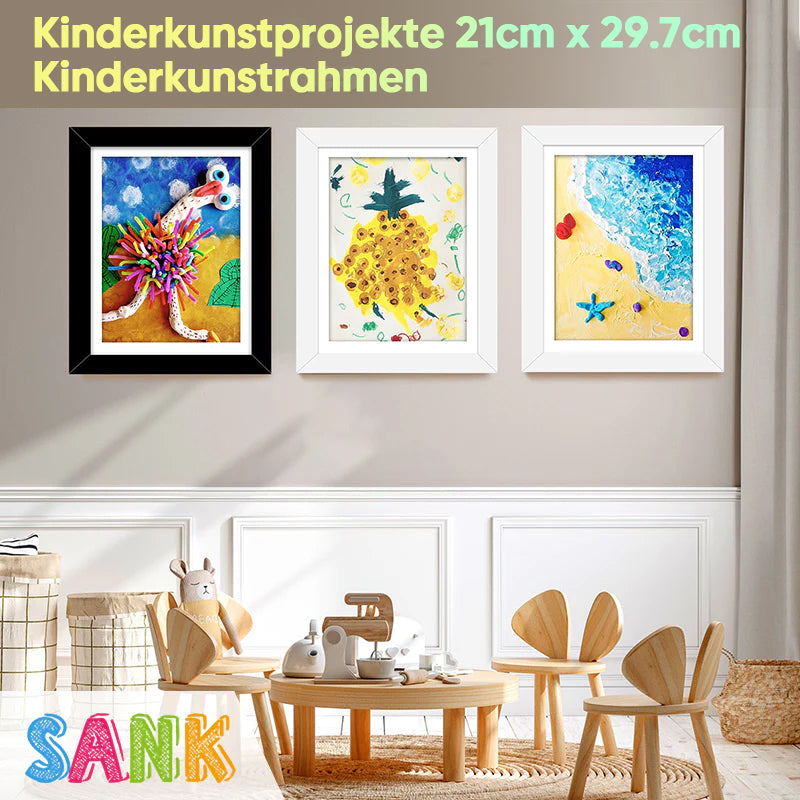 Kinderkunstprojekte A4 Kinderkunstrahmen