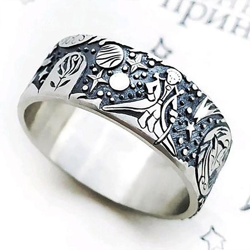 Nettjade™ Der Kleine Prinz Universum Ring